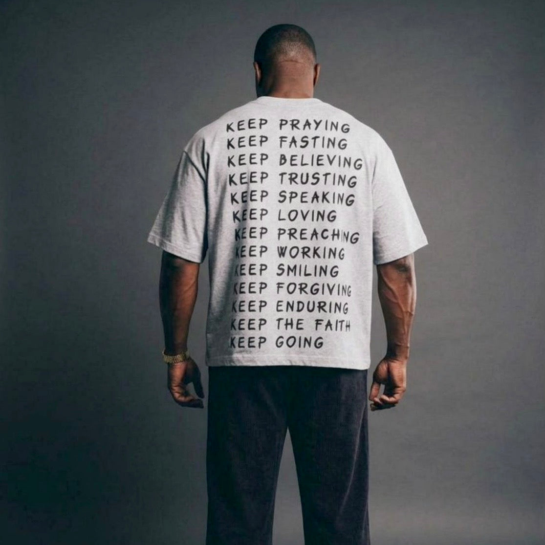 Keep Going // Box Crop Tee