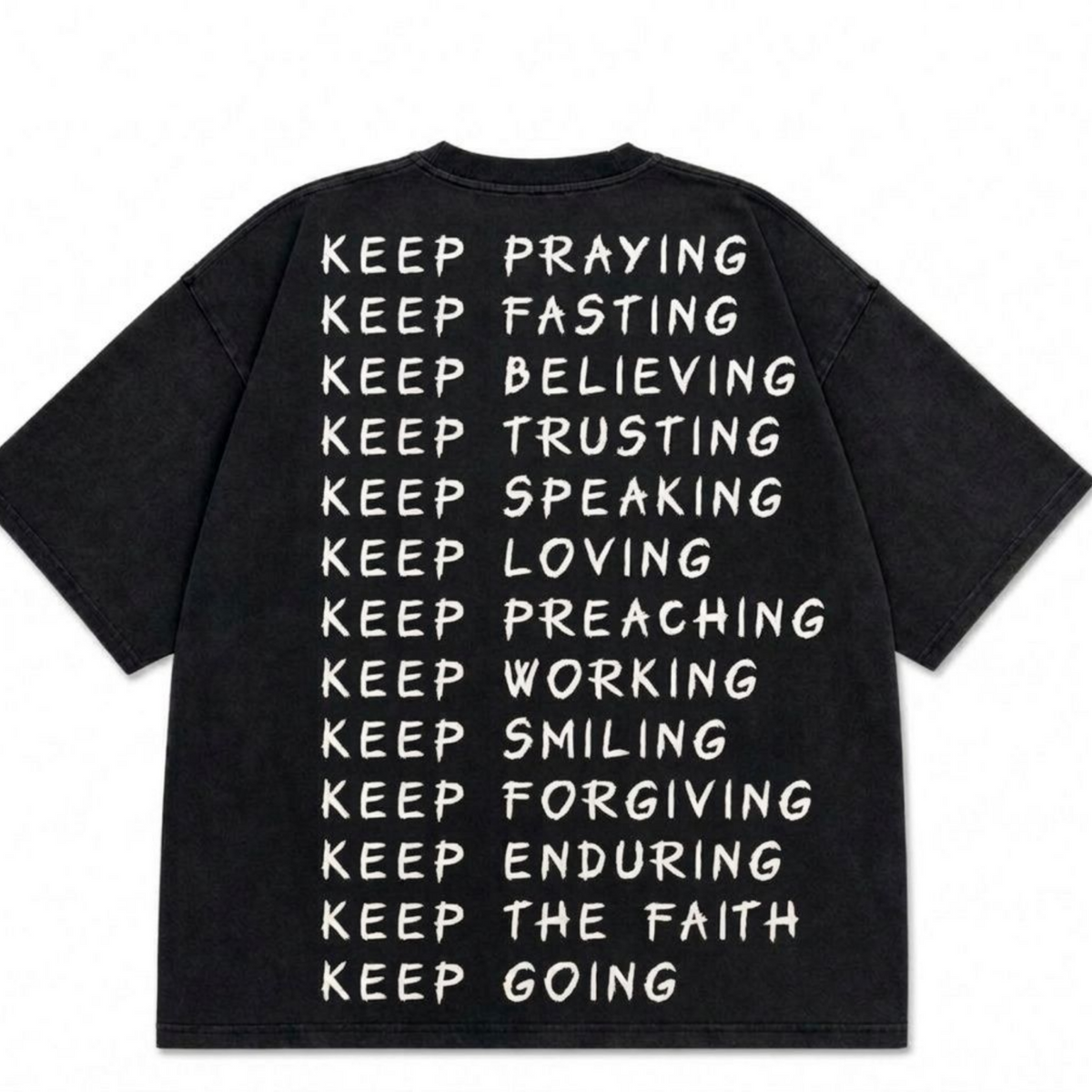 Keep Going // Box Crop Tee