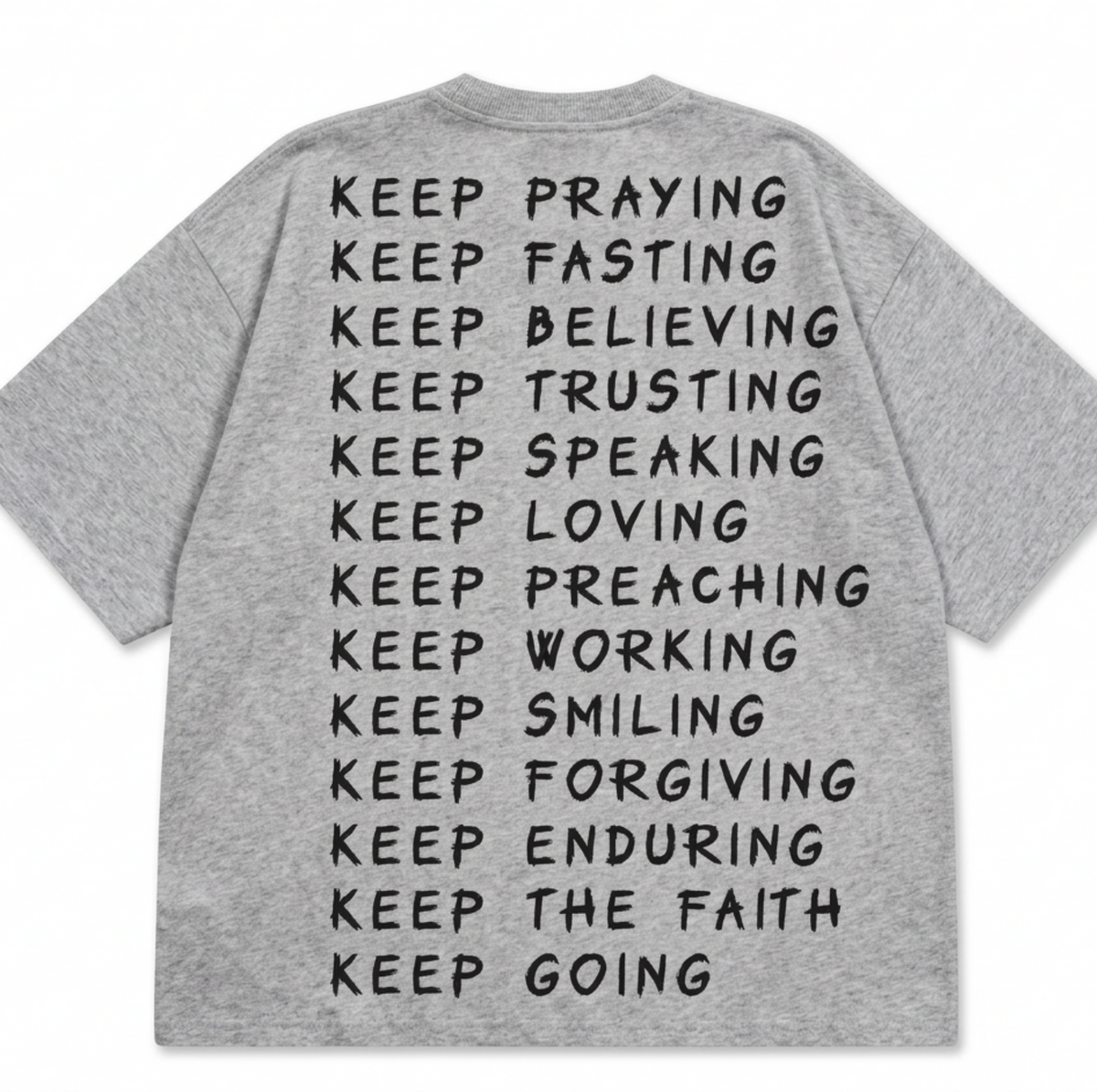 Keep Going // Box Crop Tee