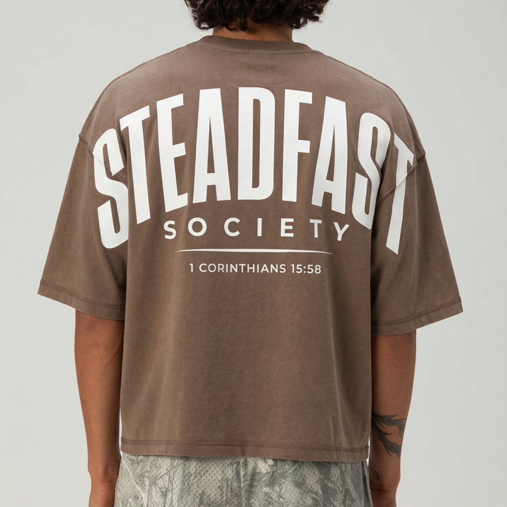 STEADFAST // Box Crop Tee