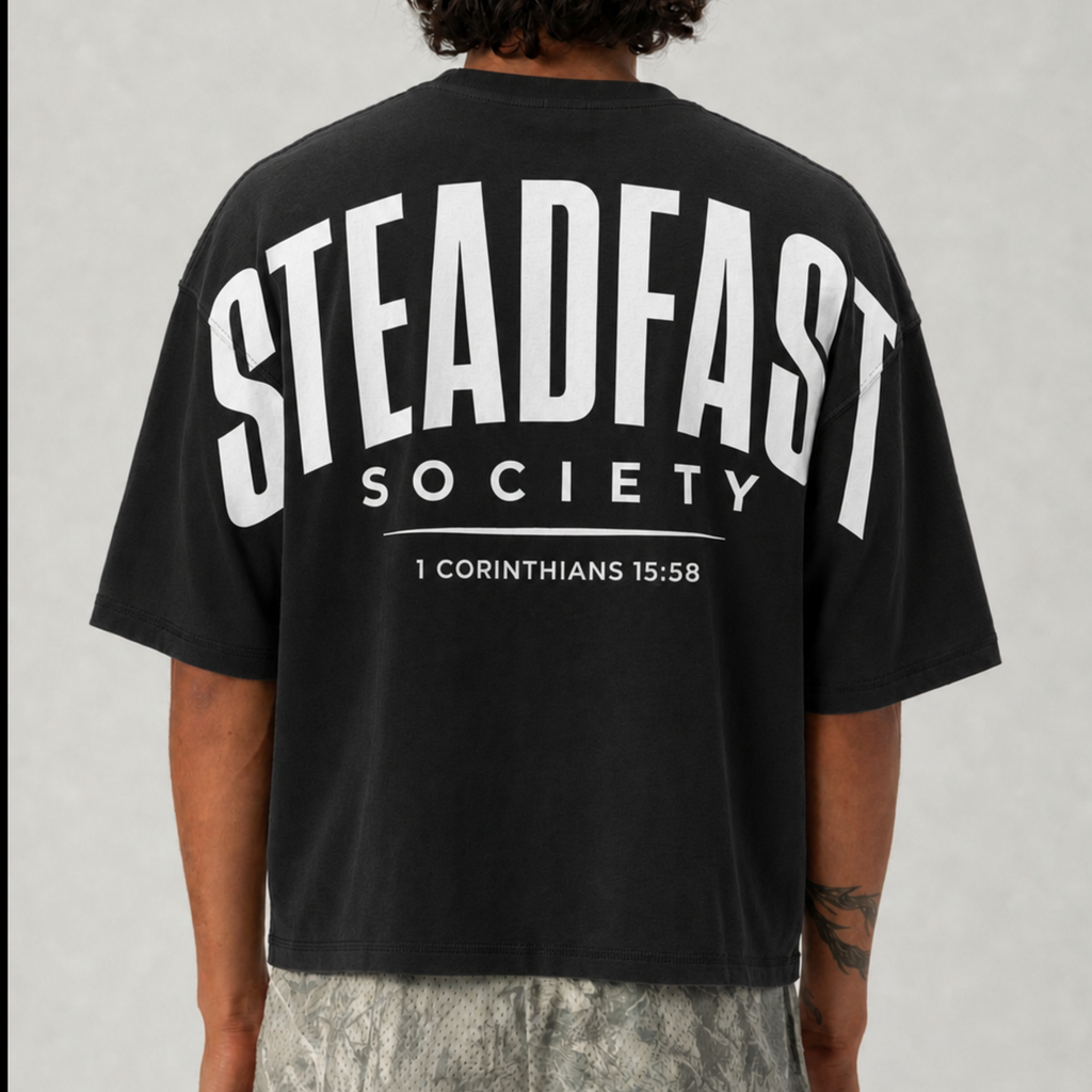 STEADFAST // Box Crop Tee