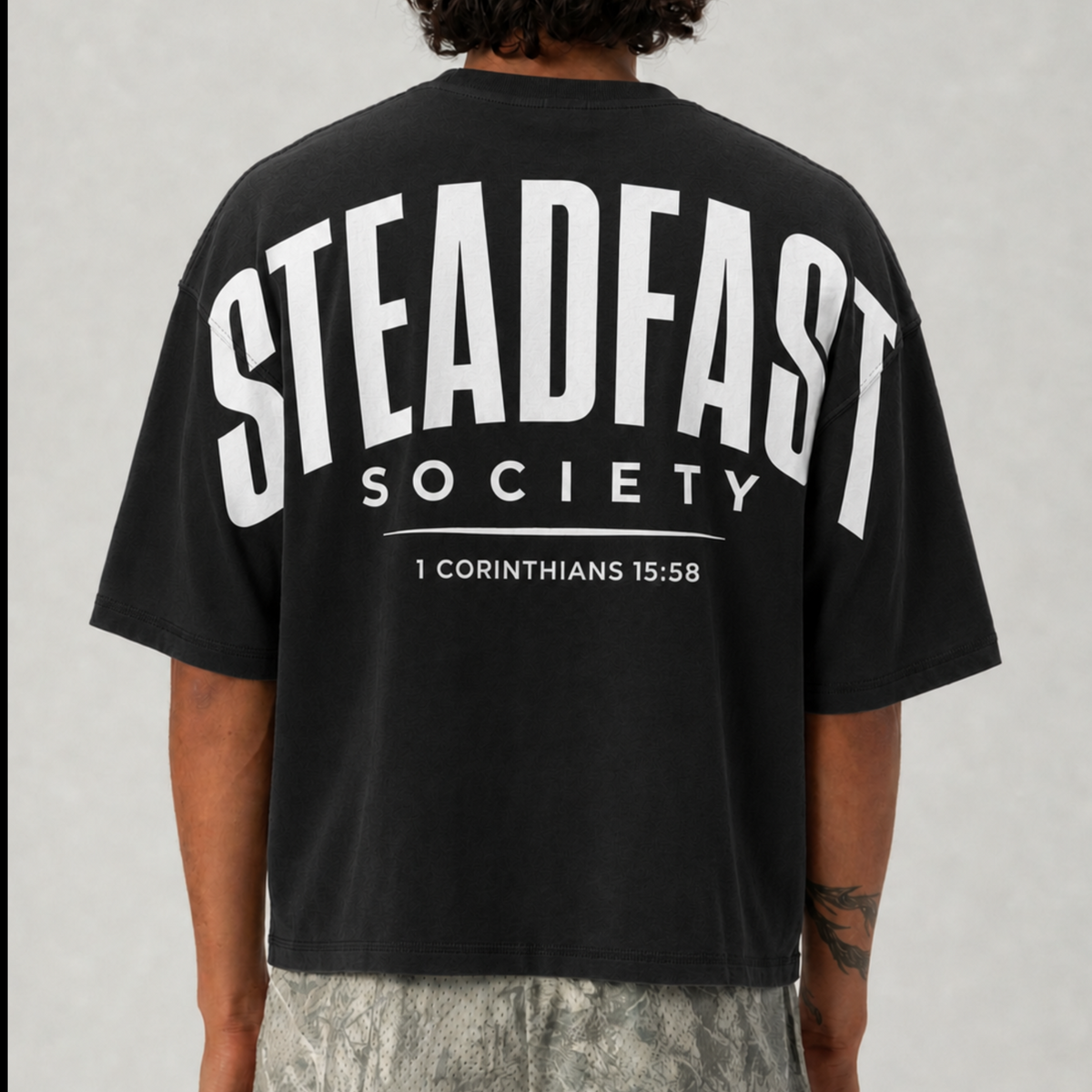 STEADFAST // Box Crop Tee