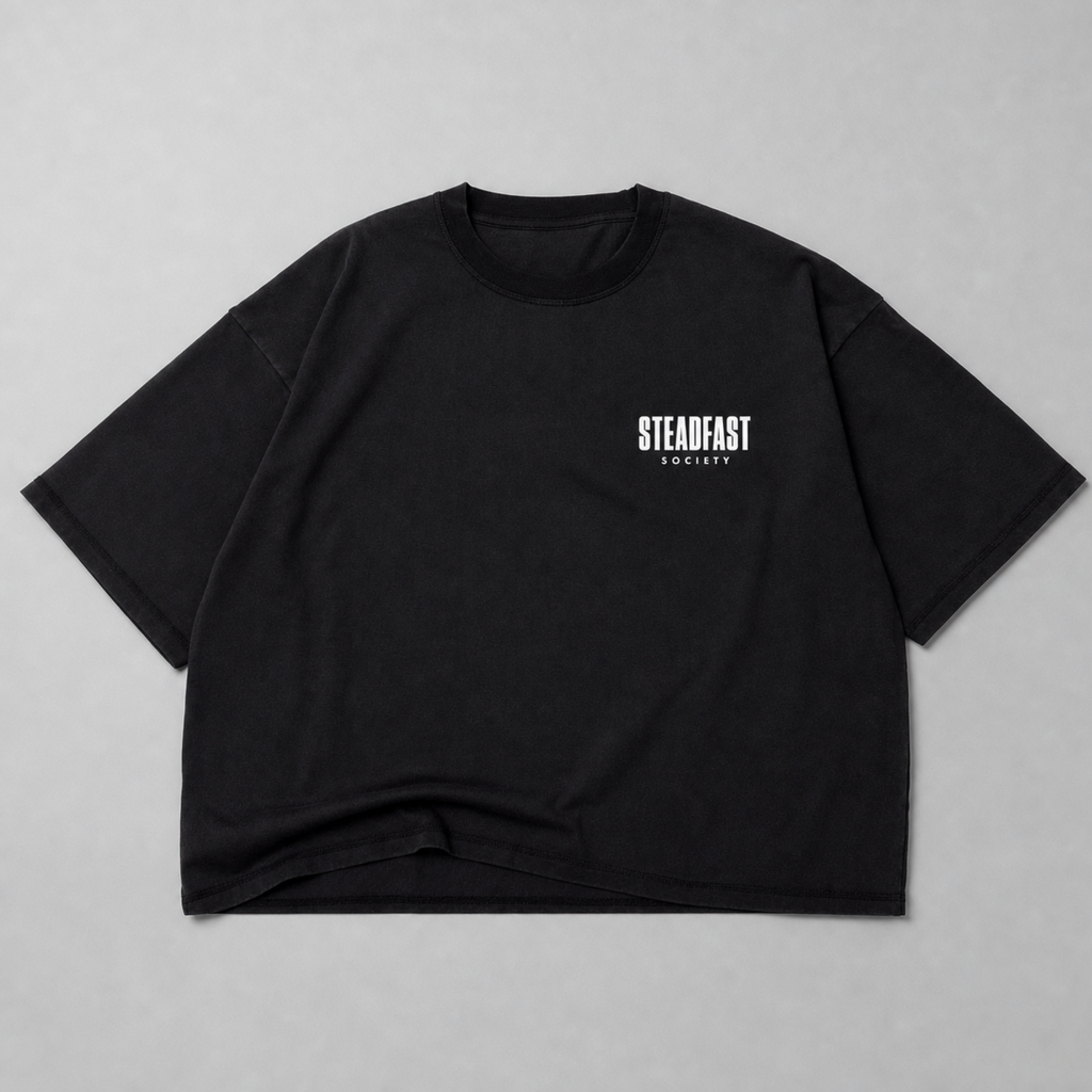 STEADFAST // Box Crop Tee