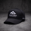 Steadfast Society Snapback // Black + White