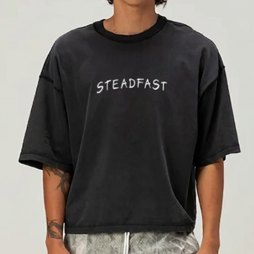 Keep Going // Box Crop Tee