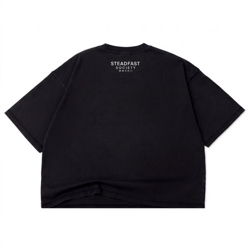 Be Ye Steadfast // Box Crop Tee