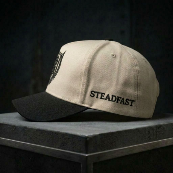 Legacy Logo //  Cream + Black // Snapback
