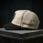 Legacy Logo //  Cream + Black // Snapback