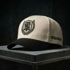 Legacy Logo //  Cream + Black // Snapback