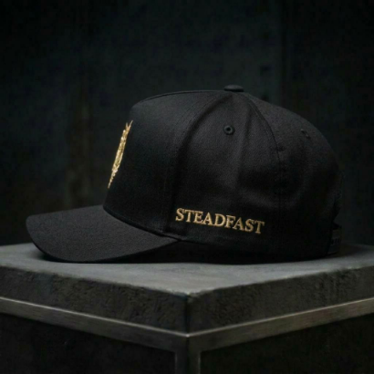 Legacy Logo // Black + Gold // Snapback