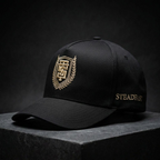 Legacy Logo // Black + Gold // Snapback
